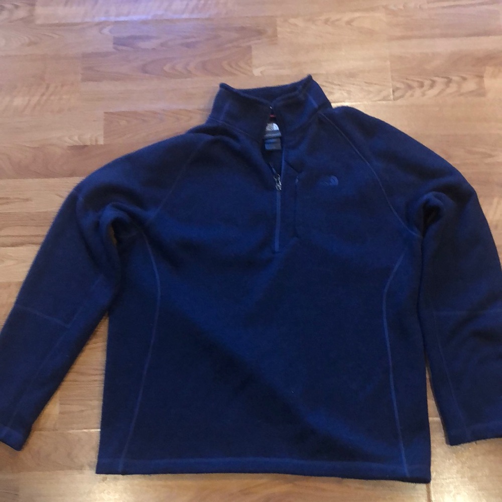 North Face half zip fleece pullover